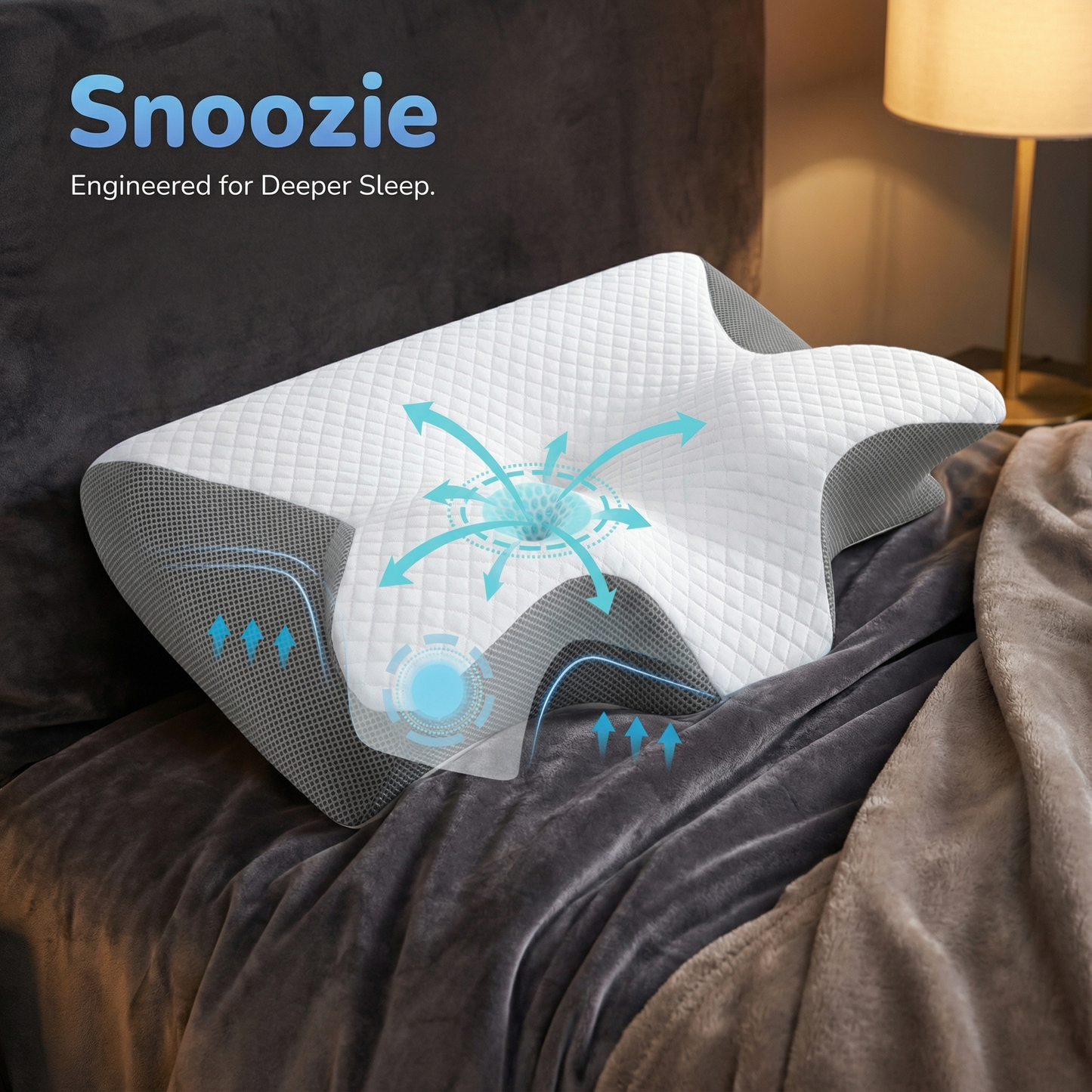 Snoozie™ OrthoSleep Pillow
