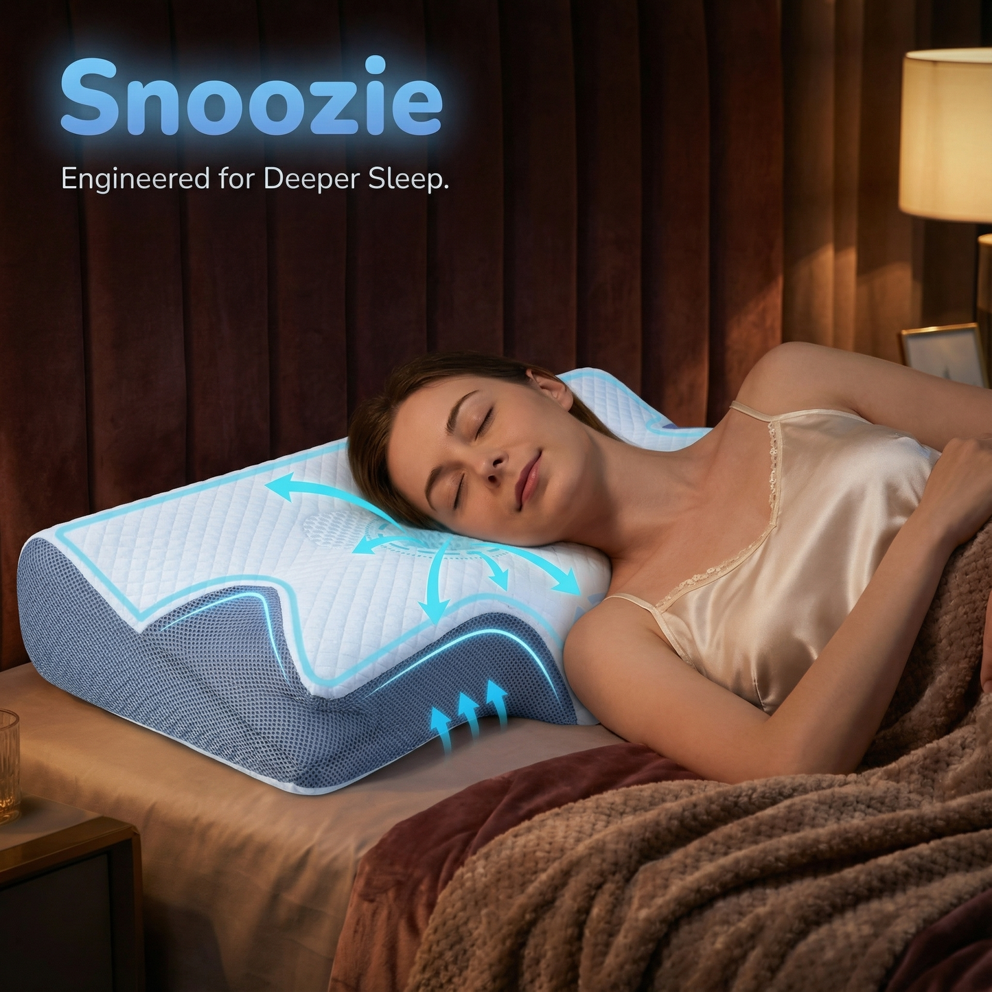 Snoozie™ OrthoSleep Pillow